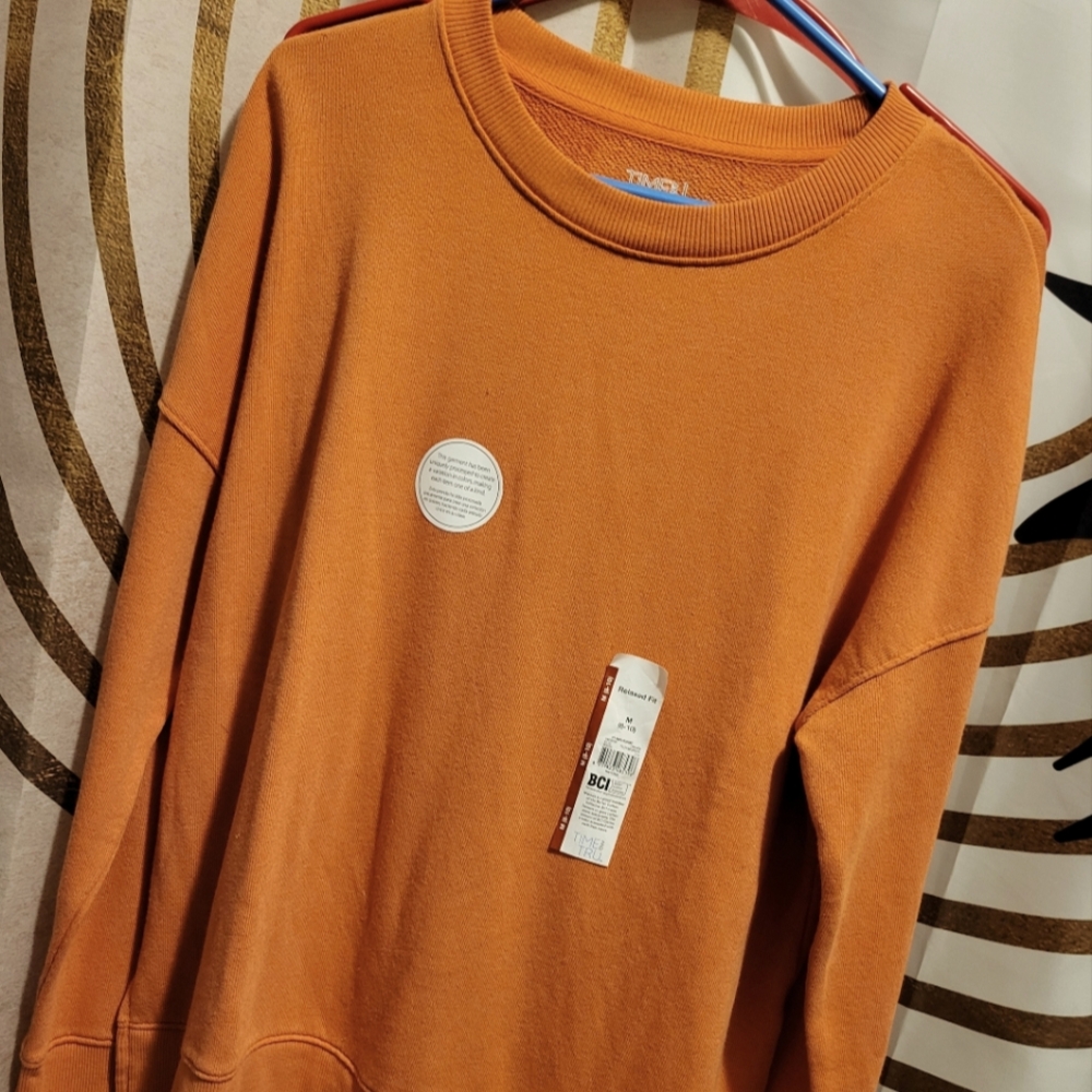 Orange Sweater
